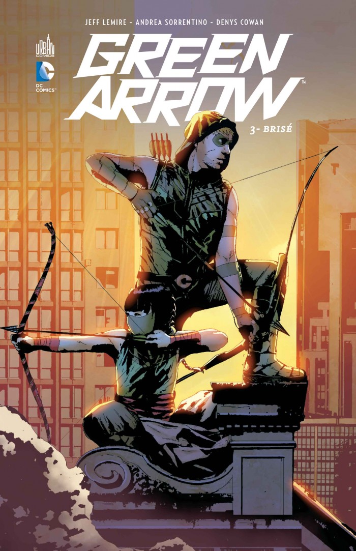 Green arrow: Brisé
